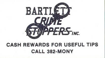 Bartlett Crime Stoppers