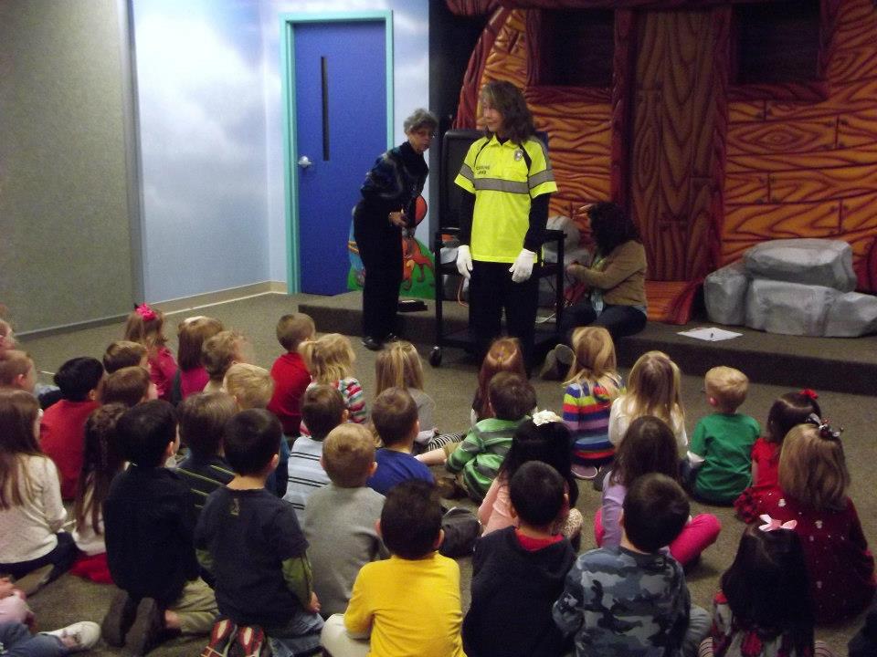 Safety class for small children