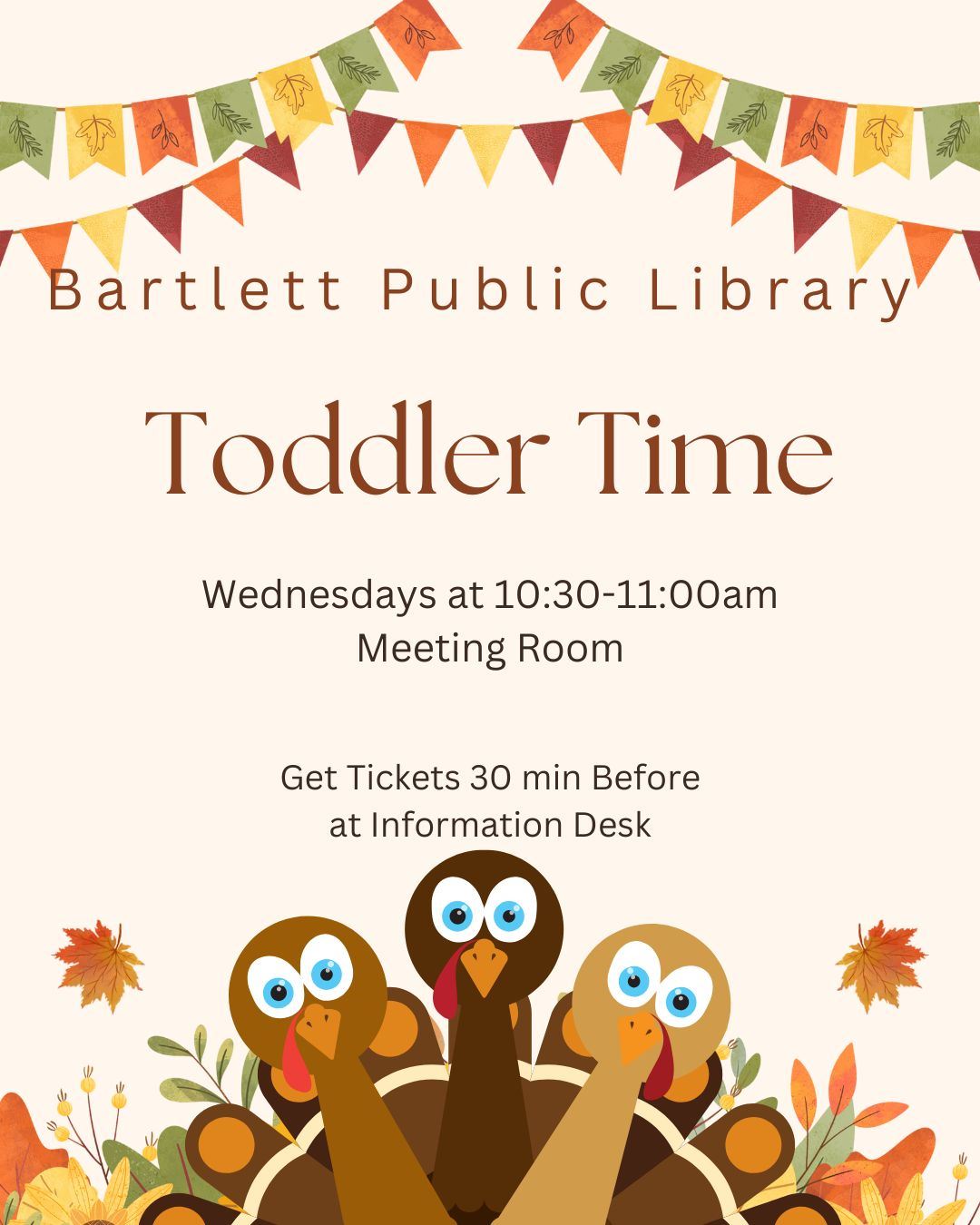 November Toddler Time